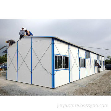 Prefabricated Combination/Modular House with EPS Sandwich Panel, Easy to Install, Eco-friendly